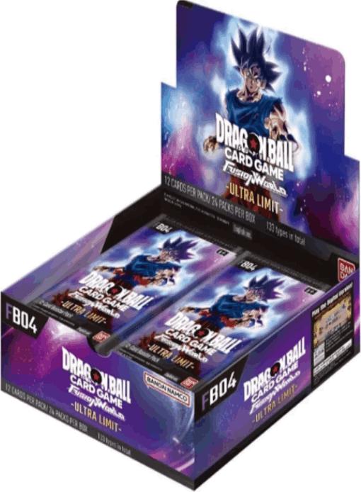 Immagine prodotto Dragon Ball Fusion World 04 Booster Box FB04 IT (Inglese, Display del booster)