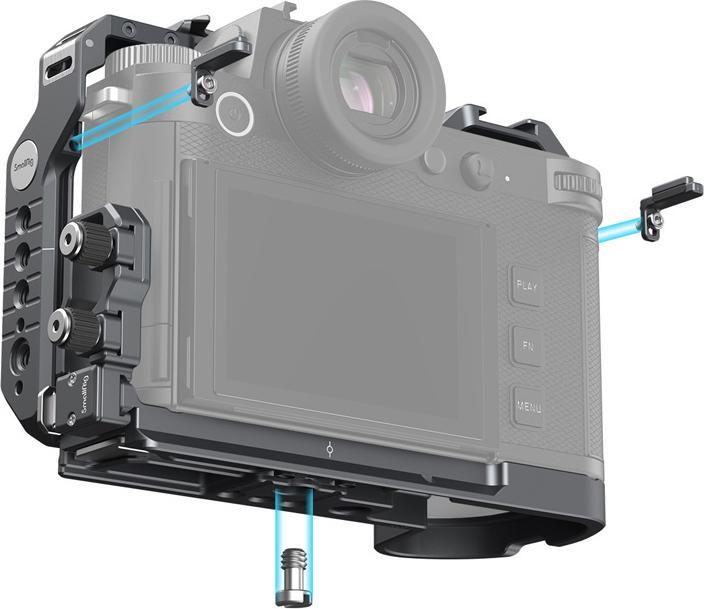 Actual product image SmallRig Cage for Leica SL3, detail colour: black (Cage)