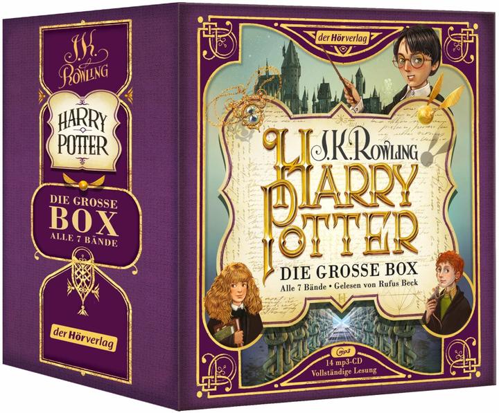 Produktbild Harry Potter. Die grosse Box zum Jubiläum. Alle 7 Bände (J.K. Rowling, Deutsch)
