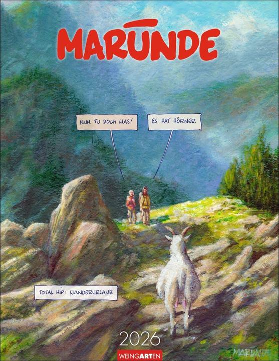 Image du produit Marunde Kalender 2026 (34 x 44 cm, Allemand)