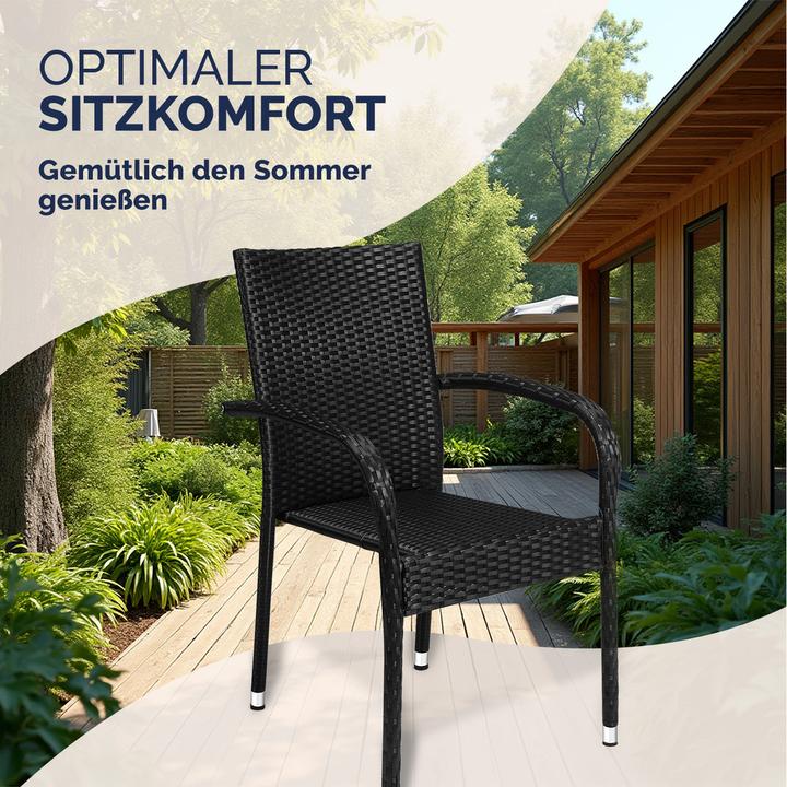 Immagine prodotto Casaria Polyrattan Gartenstühle