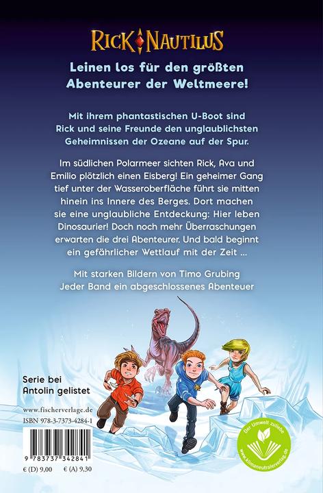 Produktbild Rick Nautilus – Dinosaurier im Eis (Deutsch, Ulf Blanck, Timo Grubing, 2022)