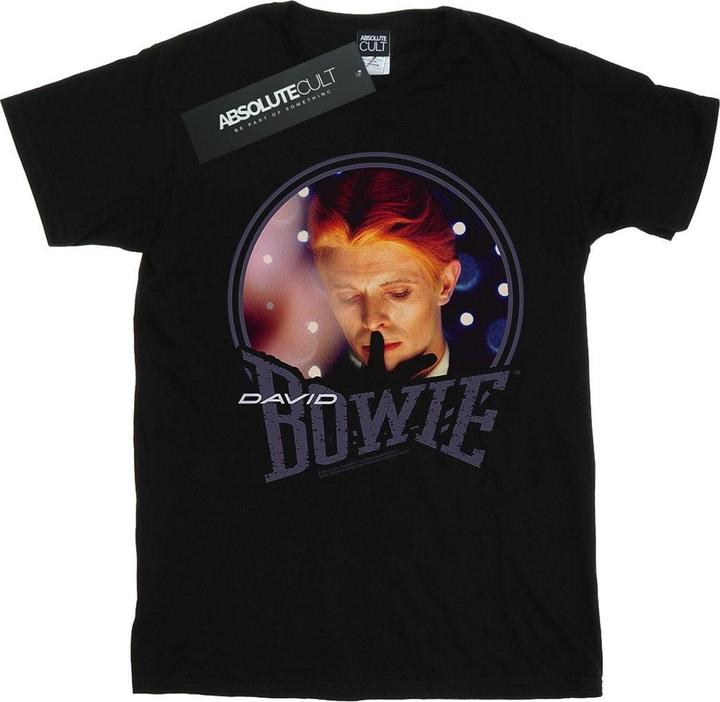Actual product image David Bowie Womens/Ladies Quiet Lights Cotton Boyfriend T-Shirt (M)