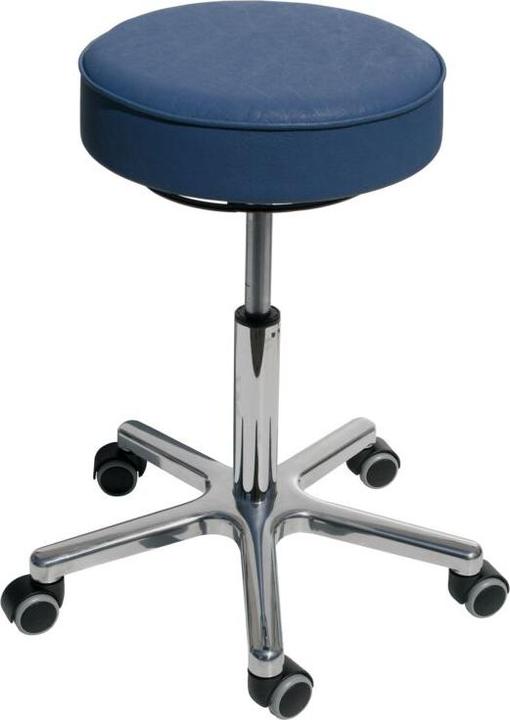 Image du produit Lotz ® Drehhocker Alu mit Doppelrollen