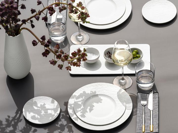 Actual product image Villeroy & Boch Frühstücksteller Manufacture Rock blanc (1 x, 22 cm)