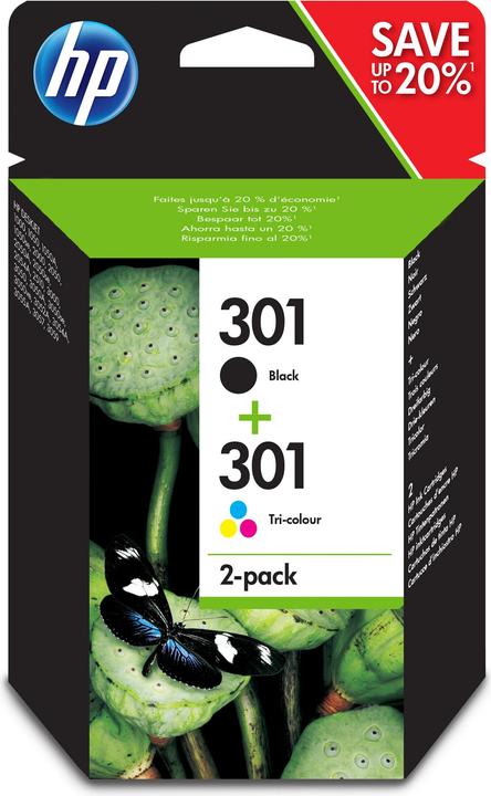 Immagine prodotto HP 301 2-pack (M, C, Y, FC)