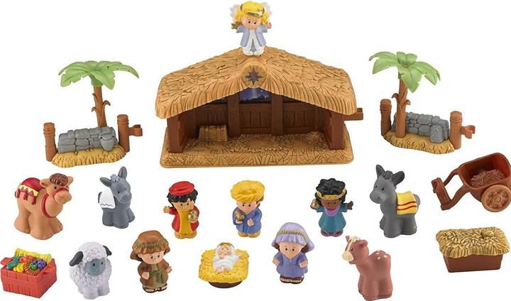 Image du produit Fisher-Price Crèche de Noël Little People