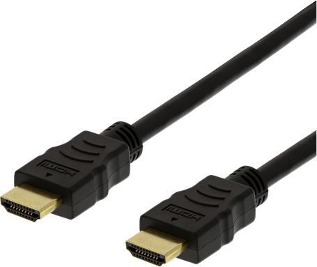 Image du produit Deltaco HIGH-SPEED FLEX câble HDMI 4M 4K UHD noir (4 m, HDMI)