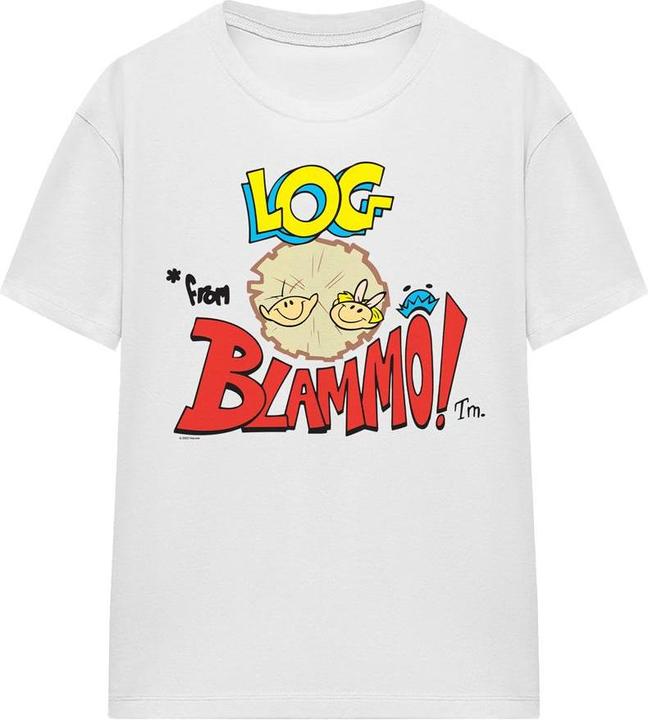Image du produit Ren & Stimpy - T-shirt LOG FROM BLAMO - Adulte (S)