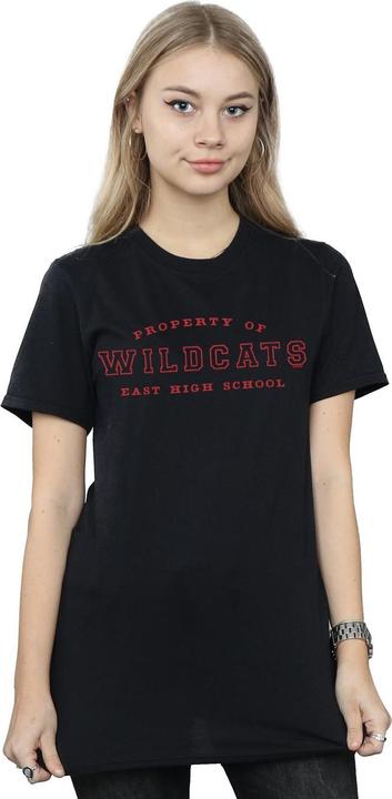 Immagine prodotto Disney High School Musical The Musical Property Of Wildcats Maglietta Ampia Donna (XL)