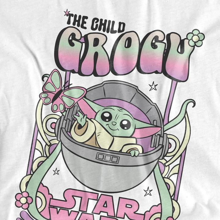 Immagine prodotto Star Wars Maglietta Grogu Hippy Adulto Unisex (S)
