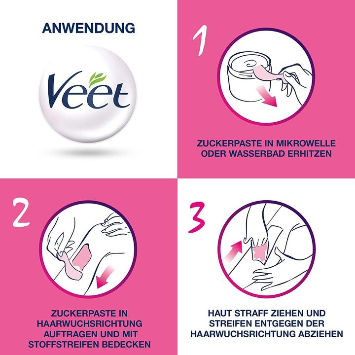 Immagine prodotto Veet 2er Pack Sugaring Zuckerpaste zur Haarentfernung (500 ml, 2 x)