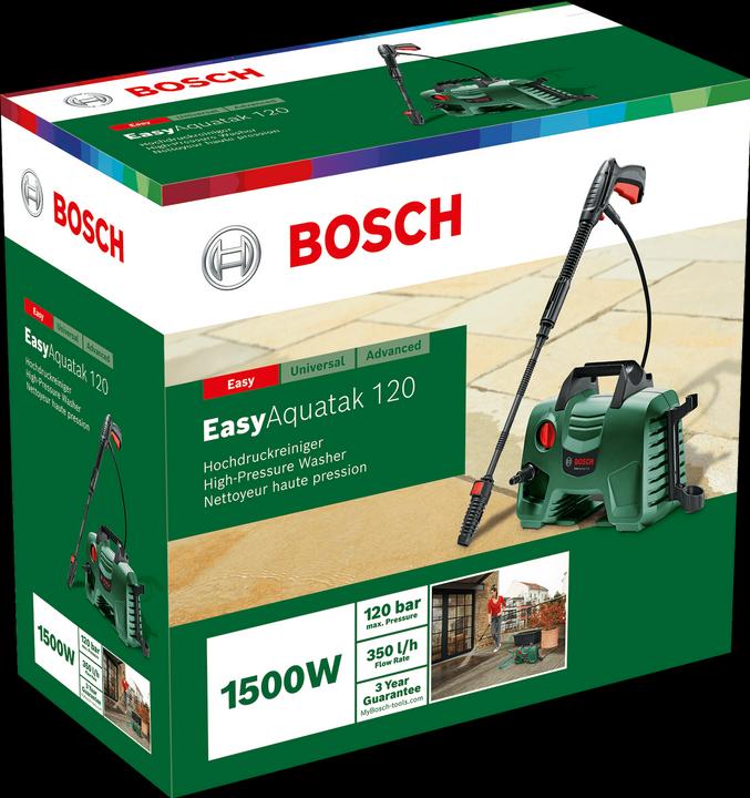 Produktbild Bosch Home & Garden Hochdruckreiniger EasyAquatak 120 (Netzbetrieb)