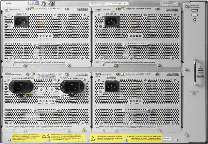 Produktbild HPE HP 5412R zl2: Chassis Switch (96 Ports)