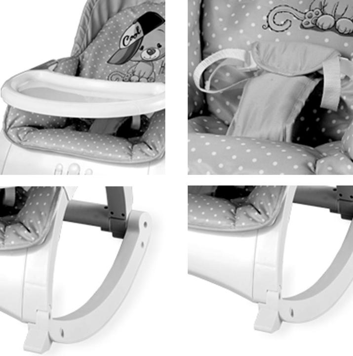 Produktbild Lorelli Babywippe ALEX 3 in 1 Vibration