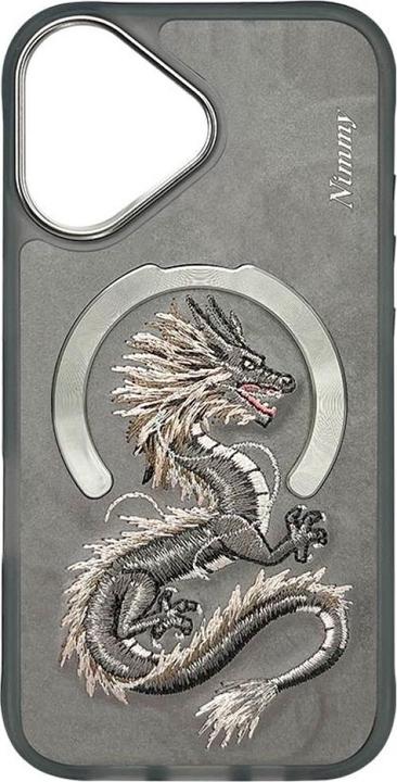 Nimmy Dragon MagSafe case for iPhone 16 grey (Apple iPhone 16)