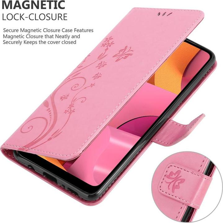 Actual product image Cadorabo Flower Book cover (Samsung Galaxy A21)
