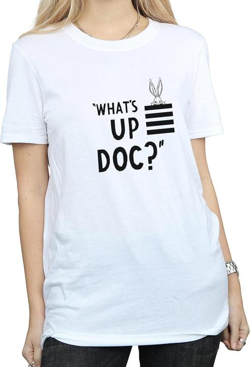 Produktbild Looney Tunes Bugs Bunny What's Up Doc Stripes TShirt (S)