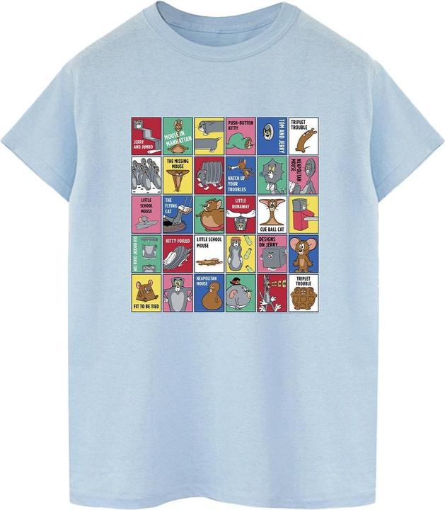 Image du produit Tom & Jerry - T-shirt GRID SQUARES - Femme (M)