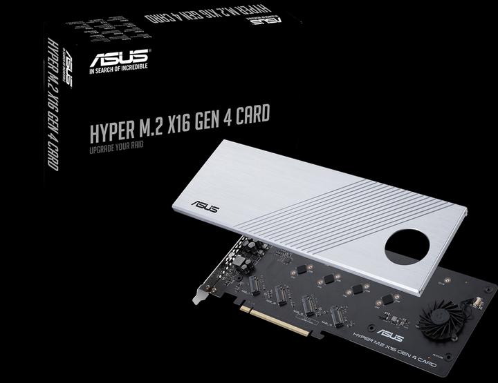 Produktbild ASUS Hyper M.2 x16 Gen 4-Karte