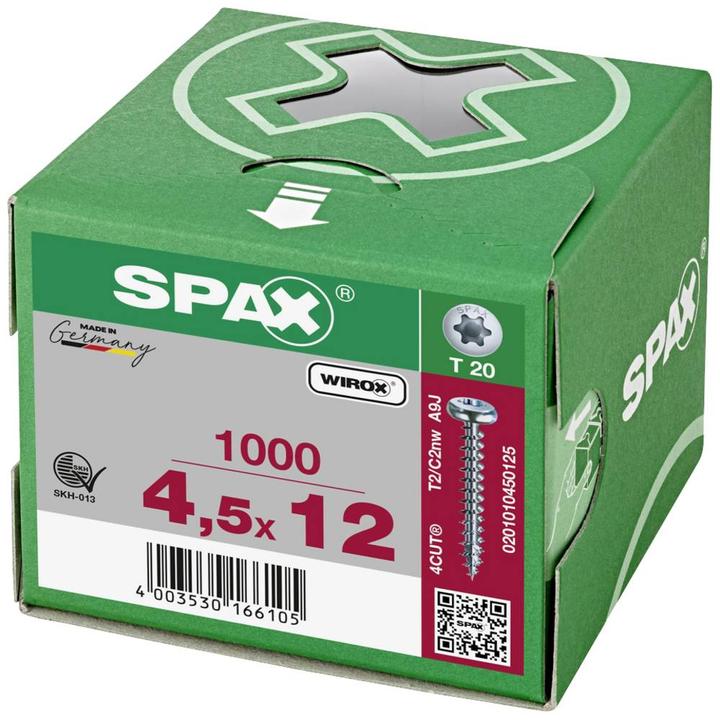 Produktbild Spax Spanplattenschrauben (1000 Schrauben pro Stück)