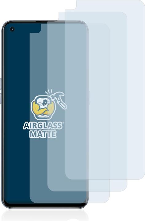 Actual product image BROTECT AirGlass Glass Matte (3 Piece, Realme GT)