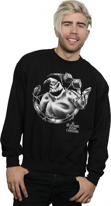 Immagine prodotto Disney Nightmare Before Christmas Ooogie Boogie Mono Felpa Uomo (XL)