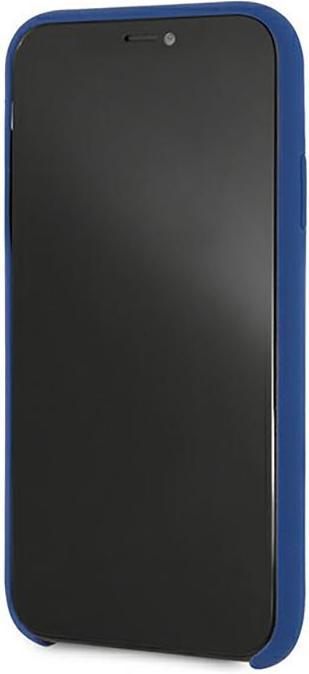 Image du produit BMW Étui BMHCI61MSILNA iPhone Xr niebieski/navy hardcase Silicone M Collection (Apple iPhone XR)