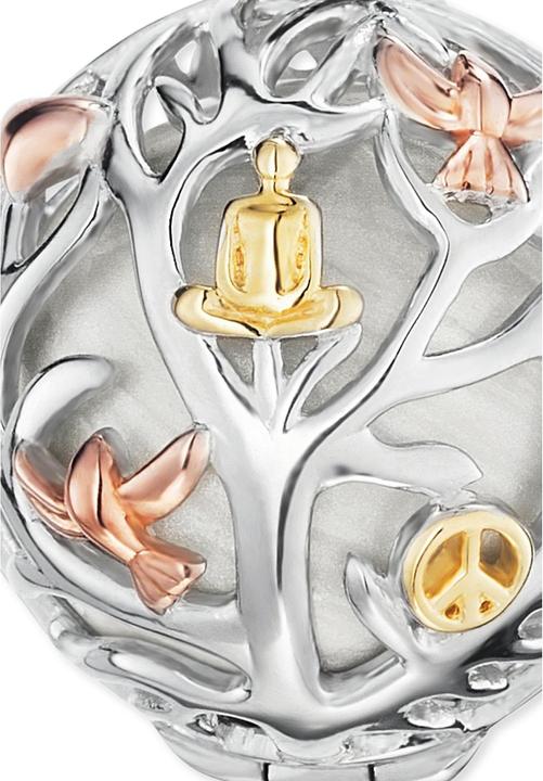 Actual product image Engelsrufer Tree of life Tricolor (Brass, 925 silver platinum-plated)