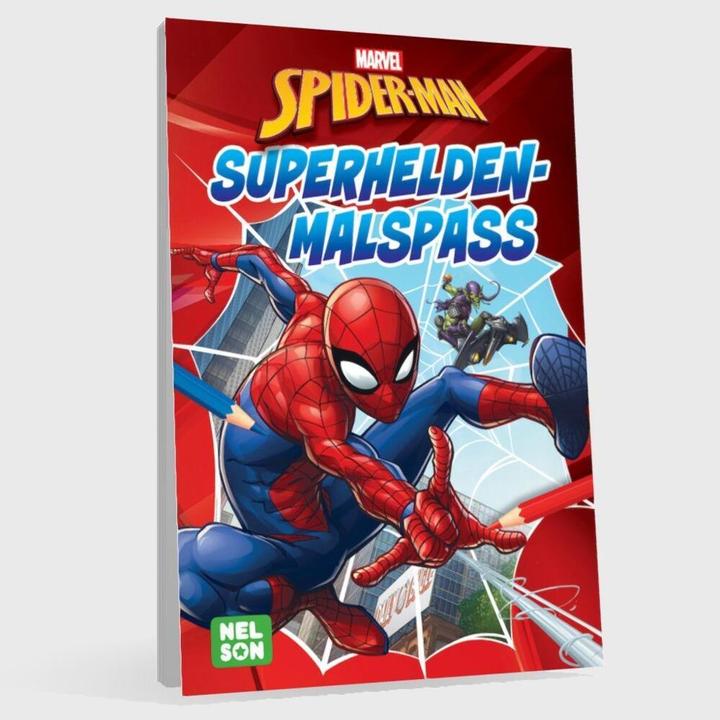 Actual product image Spider-Man: Superhero colouring fun