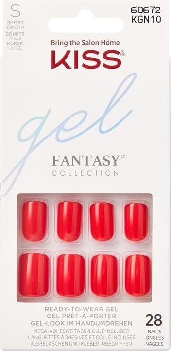 Produktbild KISS Gel Fantasy Nails Whatever (Kunstnägel, Rosa)