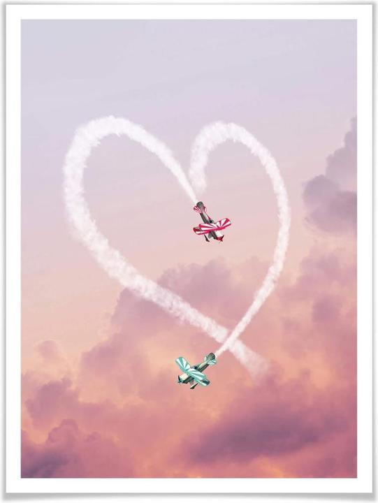 Immagine prodotto Trenddeko L'amore è nell'aria (60 x 80 cm)