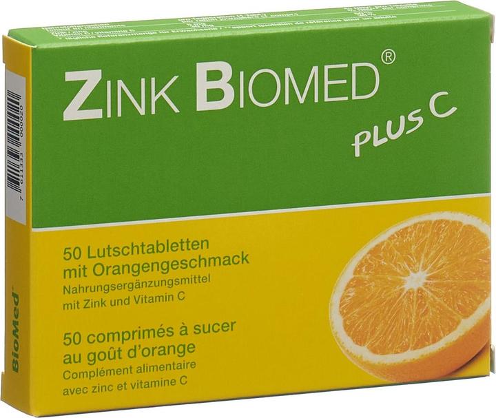 Biomed Zink plus C (1 Stück, Tabletten, 40 g)