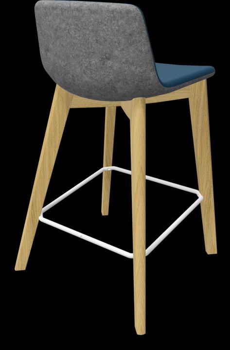 Immagine prodotto Narbutas Sgabello da bar Twist & Sit