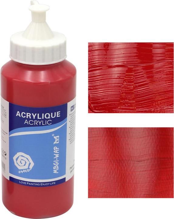 Produktbild Magi-Wap Colours 500ml Acryl (Permanentrot, 500 ml)