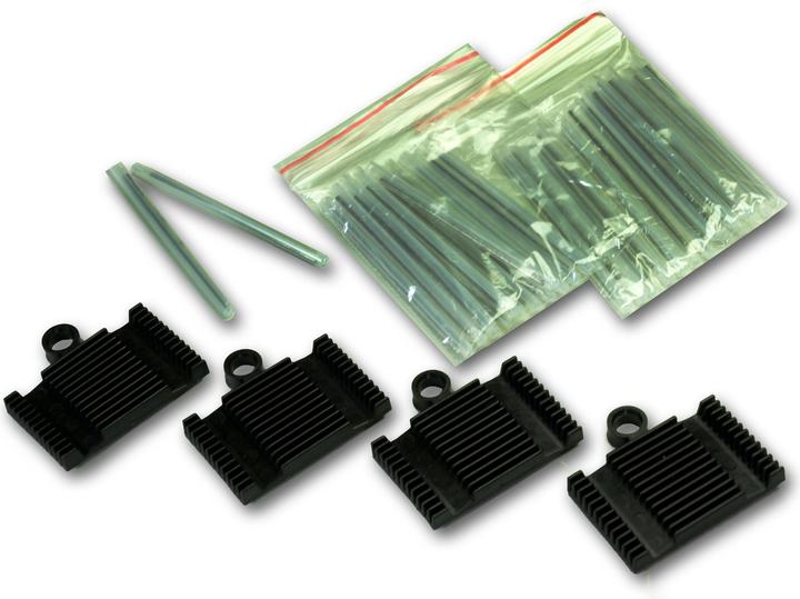 Produktbild Lightwin LWL Spleissbox, 24 Fasern, 12x DSC Multimode, 50/125µm OM3 Pigtail Spleissboxen (1.50 m)