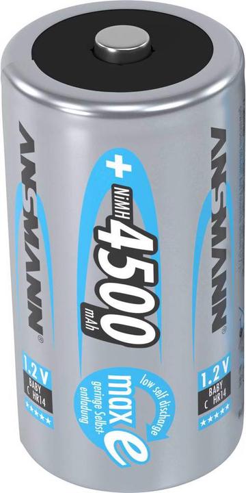 Actual product image Ansmann maxE HR14 (1 pcs., C, 4500 mAh)