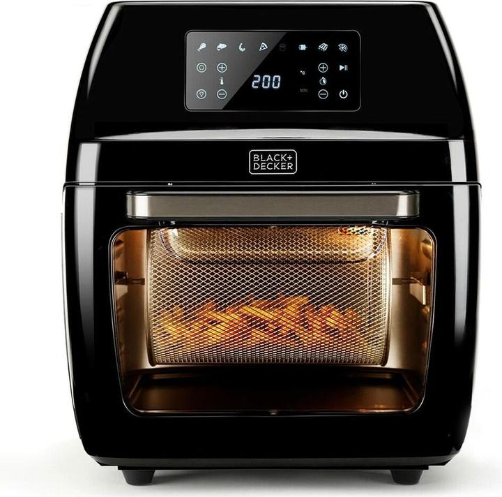 Produktbild Black & Decker Black+Decker BXAFO1200E - Heissluftfritteuse und Backofen, 1700W, 12L (EU-Stecker)
