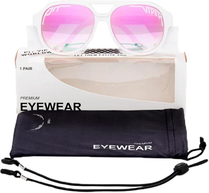 Actual product image Pit Viper The Miami Nights (White, Pink)