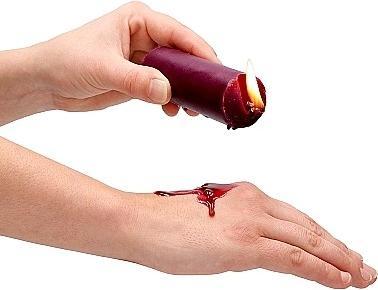 Actual product image Ouch! Wax Play Candle - Rose Scented