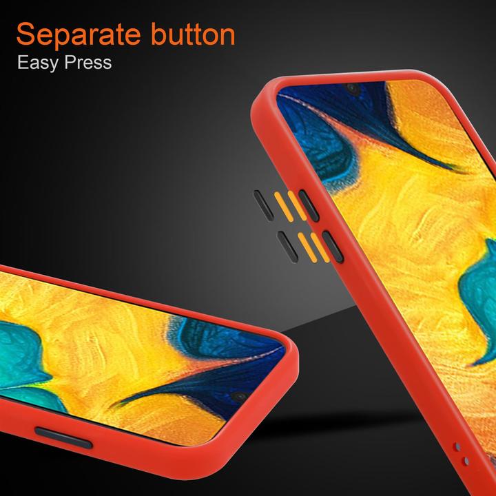 Productafbeelding Cadorabo Hybride matte hoes (TCL A30, Samsung Galaxy M10, Samsung Galaxy A20)
