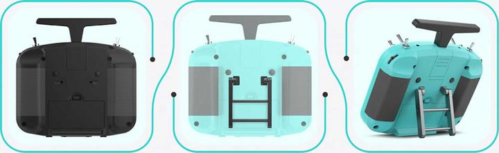 Produktbild FrSky TWIN X14 Sender 2,4Ghz Verdigris Green ohne Akku, ohne Ständerhalter, ohne EVA-Bag