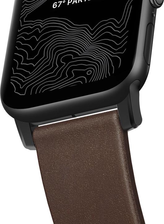 Immagine prodotto Nomad Cinghia di connessione moderna (44 mm, Acciaio inossidabile, Cuoio)