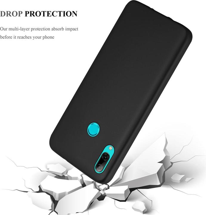 Actual product image Cadorabo TPU Matt Metallic Cover (Huawei P Smart (2019))
