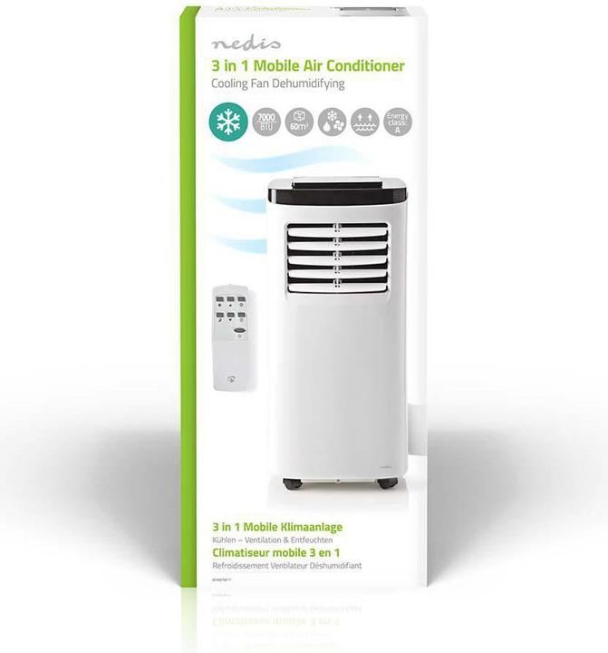 Actual product image Nedis Mobile Air Conditioner ACMB1WT7 (60 m², 7000 BTU/h)