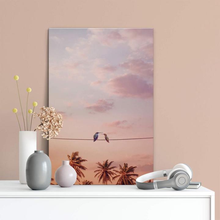 Produktbild Trenddeko Hummingbirds in Love (100 x 150 cm)