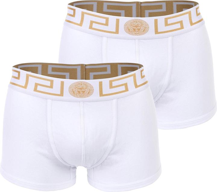 Immagine prodotto Versace Bi-Pack Trunk Jersey Topeka Bi-Stretch Cotton Organic New Logo (L, Confezione da 2)