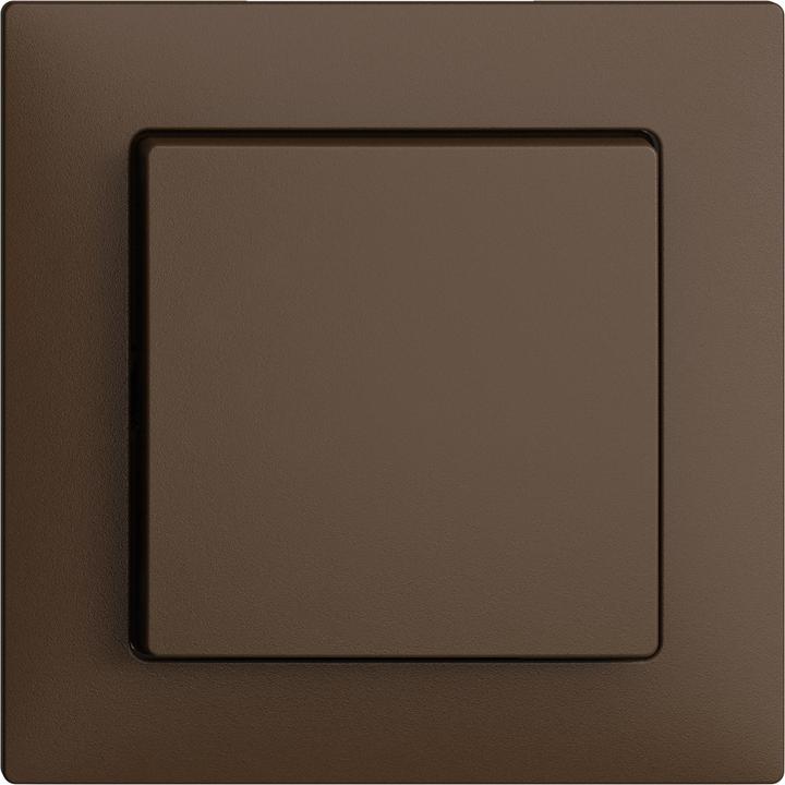 Produktbild Feller Abdeckset Druckschalter coffee
