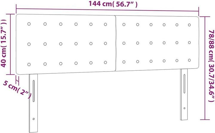 Image du produit VidaXL Kalli (144 x 5 x 88 cm)