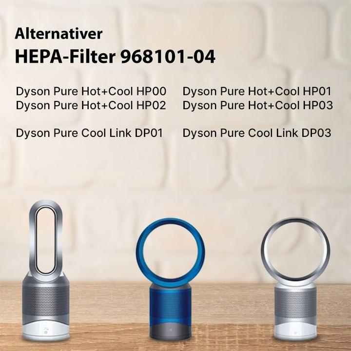 Actual product image Hermex Alternative HEPA filter for Dyson Pure air purifier filter 968101-04 (1 x)